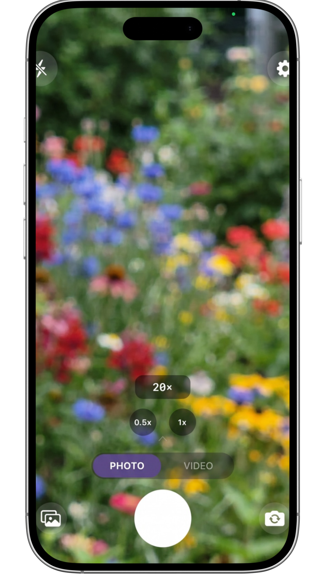 Rear Camera Zoom in the 2Shot app